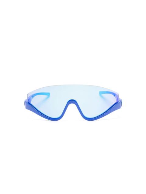 half-rimless sunglasses