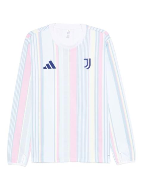 adidas x Juventus striped long-sleeve T-shirt