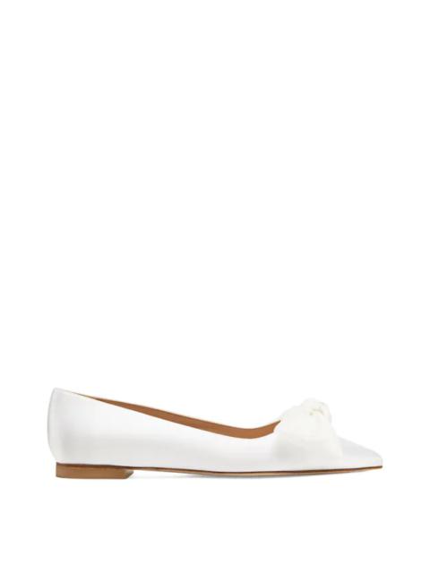 Stuart Weitzman ANNY MESH BOW FLAT