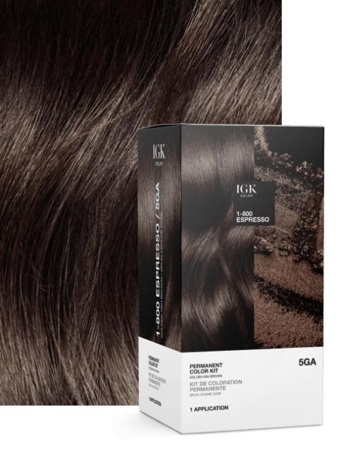 IGK Hair Permanent Color Kit - Brown Shades