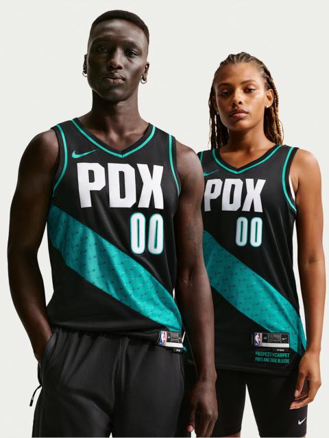 Nike Scoot Henderson Portland Trail Blazers City Edition Men's Nike NBA Swingman Jersey