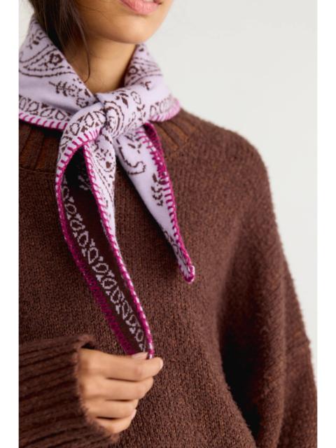 FREE PEOPLE Carmen Knitted Triangle Bandana