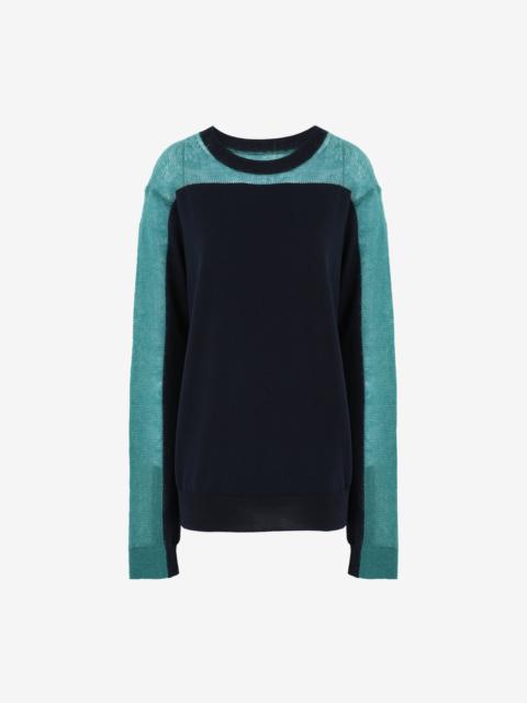 Maison Margiela Spliced knit sweater