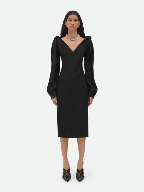 ボッテガヴェネタ Bottega Veneta Viscose Midi Dress Bottega Veneta Viscose Dress | REVERSIBLE