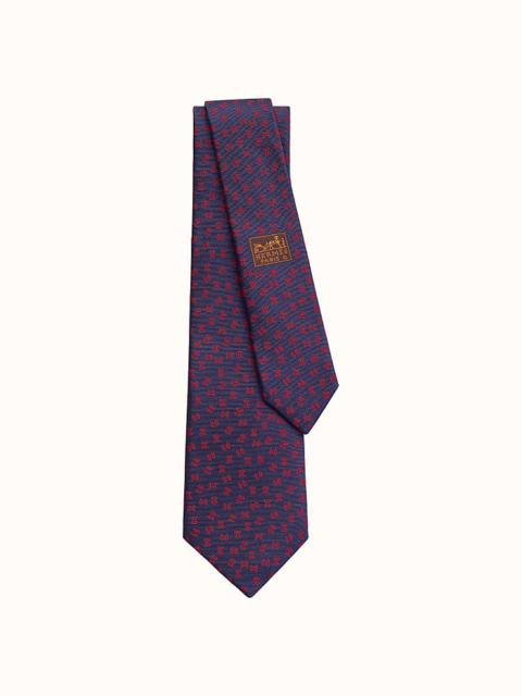 Hermès Tie 7 H C'est la Fete tie