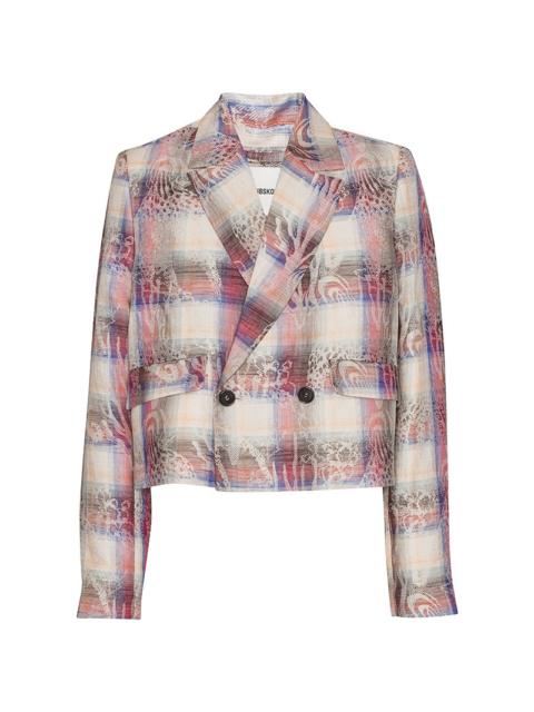 HENRIK VIBSKOV MALIN BLAZER - 8 ARM CHECK CHARM