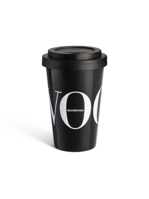 BALENCIAGA Balenciaga | Vogue Coffee Cup in Black