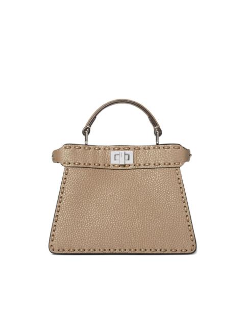 FENDI Peekaboo stitched top handle shoulder bag