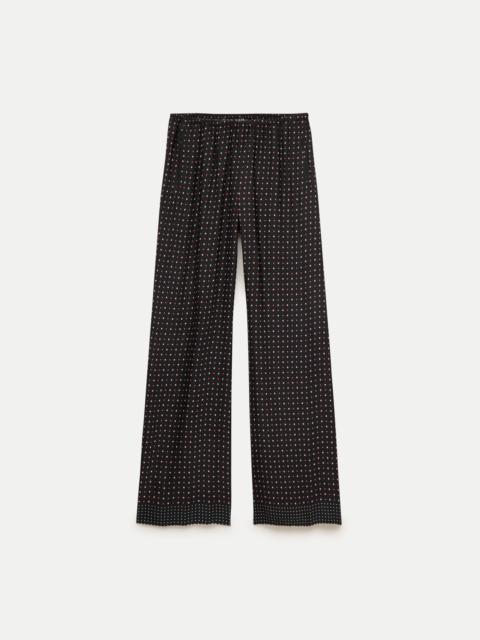 J.CREW Cosmo pant in daisy-print viscose twill