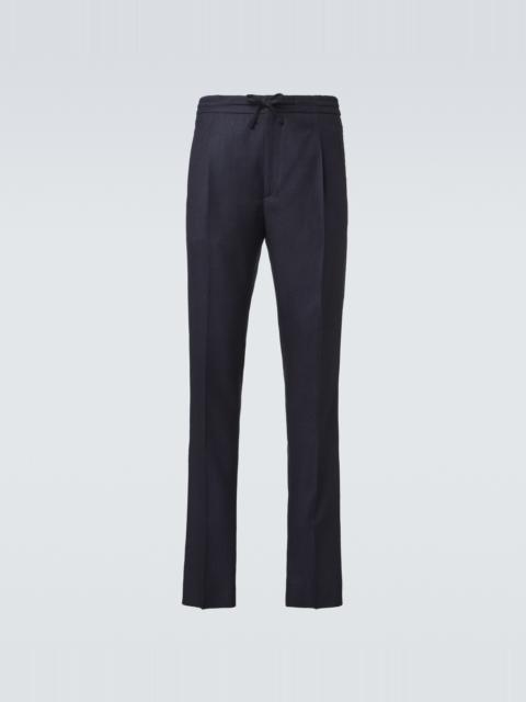 LARDINI Wool slim pants