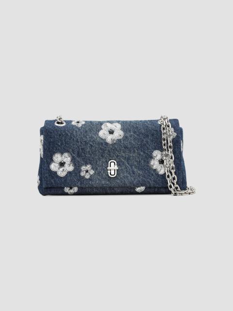 Marc Jacobs Women's The Sequin Daisy Denim Dual Chain Wallet - Denim