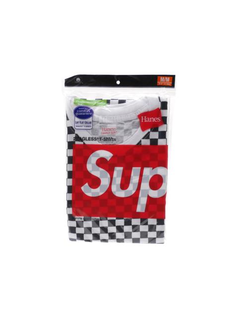 Supreme Hanes Tagless Tees (2 Pack) Checkered