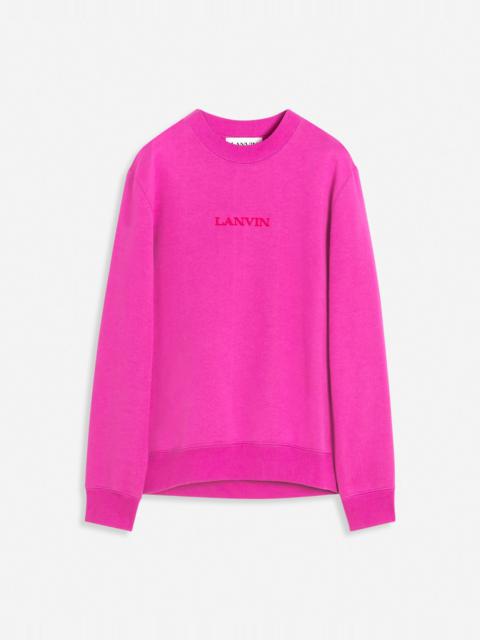 Lanvin LANVIN EMBROIDERED SWEATSHIRT