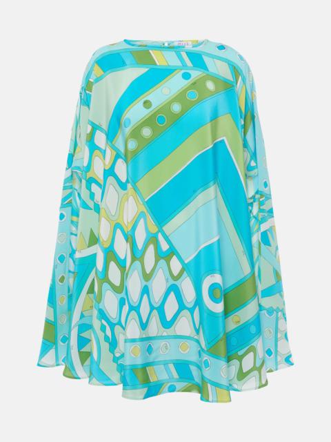 PUCCI Vivara silk beach dress