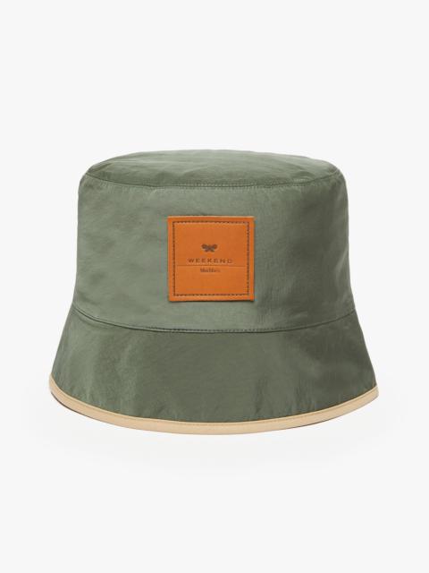 Max Mara GIOIRE Nylon and gabardine hat
