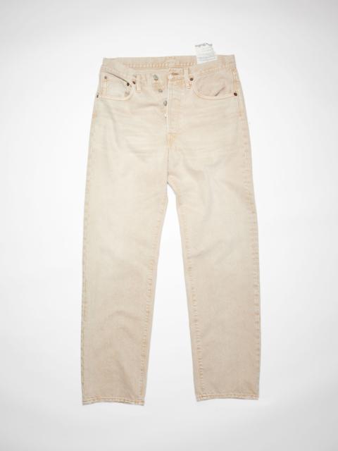 Acne Studios Loose fit jeans - Light beige/brown