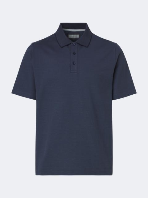 Canali Cotton polo shirt