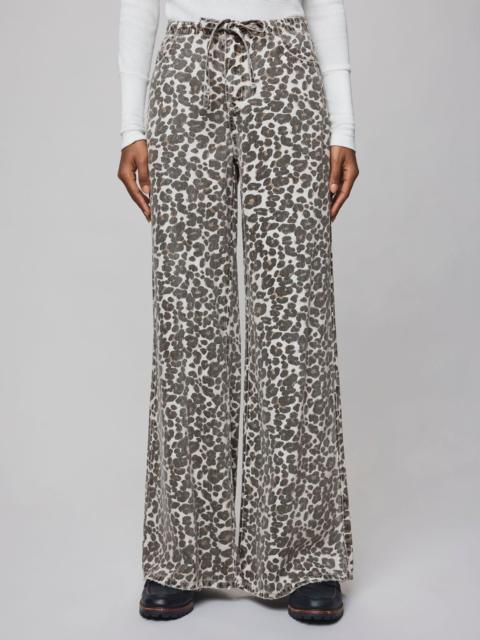 Splendid Lounge Denim Leopard Pant