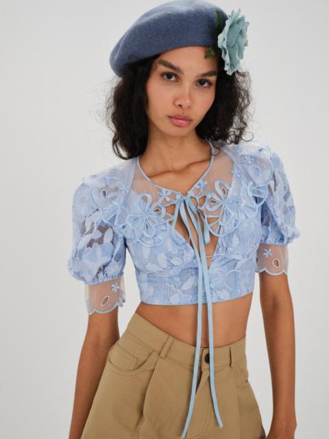 For Love & Lemons Uma Crop Top