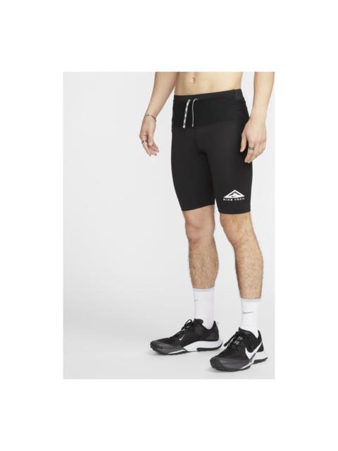 Nike Nike Trail Dri-FIT Lava Loops 1/2-Length Trail Running Tights 'Black' DV9308-010