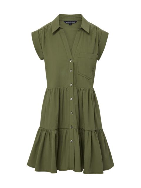 TRISHA COTTON SHIRTDRESS