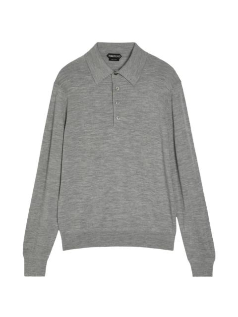 TOM FORD button polo shirt
