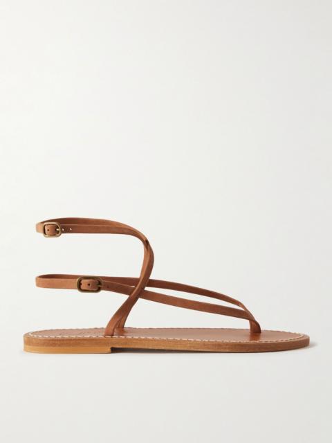 K.JACQUES Abako leather sandals Tan