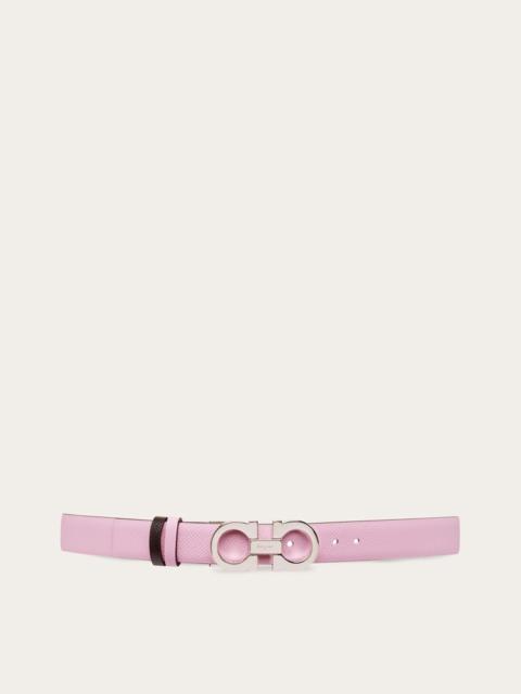 FERRAGAMO REVERSIBLE AND ADJUSTABLE GANCINI BELT