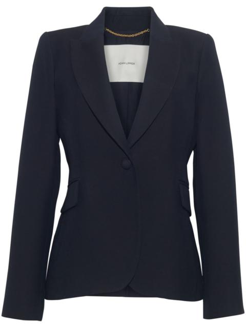 ADAM LIPPES single-breasted tuxedo blazer