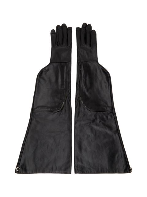 Rick Owens Black Jumbo Cargo Gloves