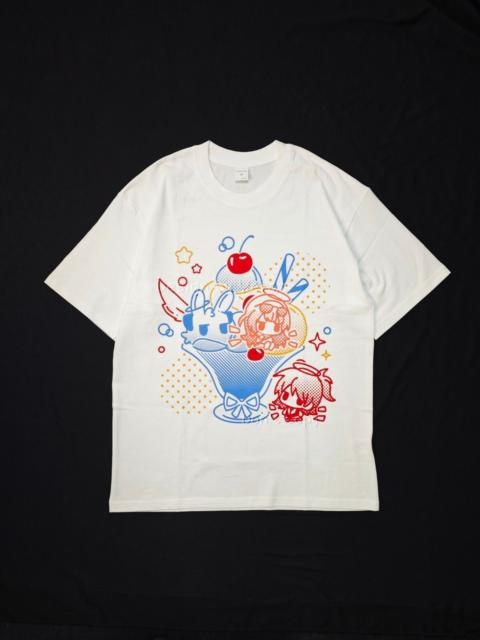 Other brands Japanese Brand - Arknights Anime Graphic Fiammetta Lemuen Parfait White Tee