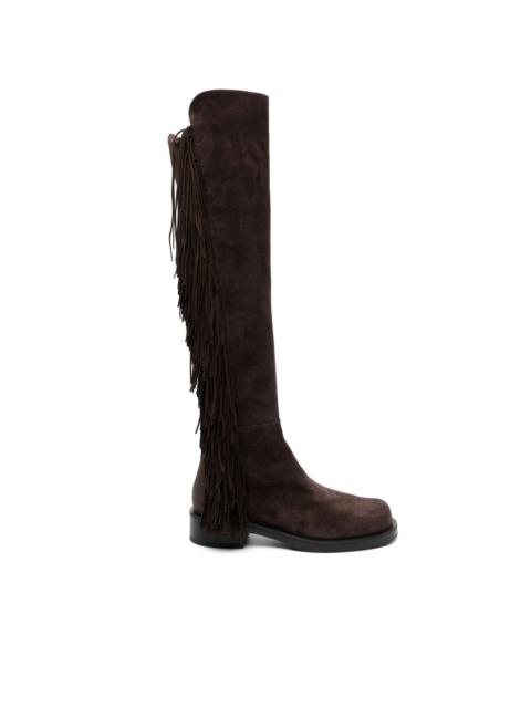 Stuart Weitzman 5050 Bold Fringe boots