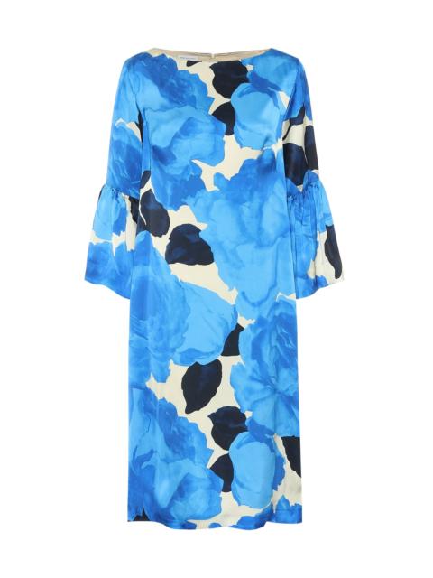 Dries Van Noten Floral satin dress