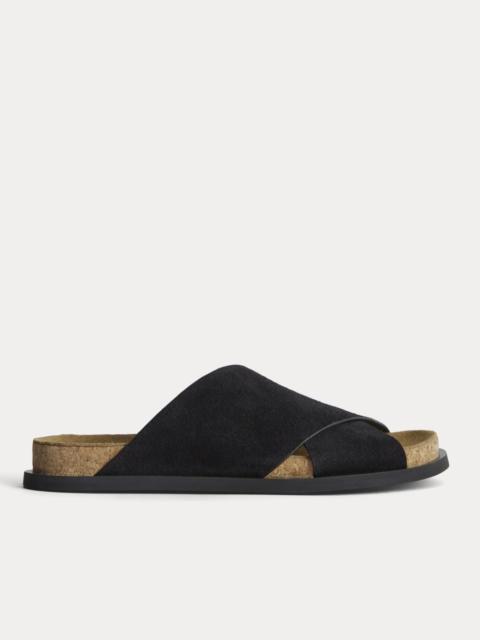 EVERLANE THE SUEDE CROSSOVER SANDAL