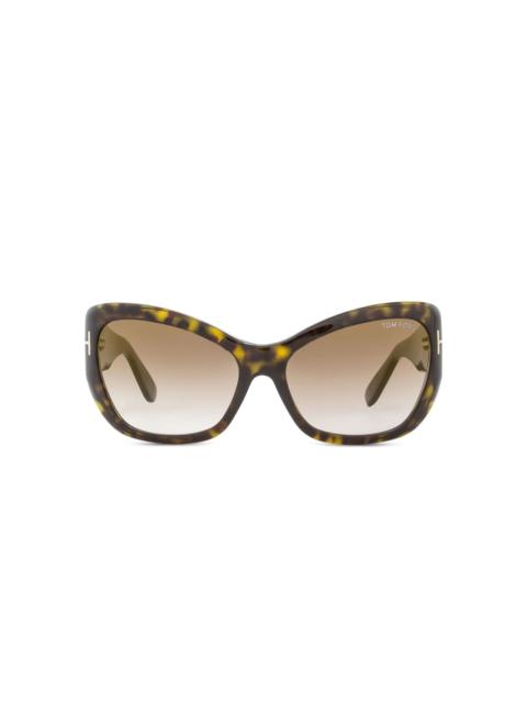 TOM FORD cat-eye full-rim sunglasses