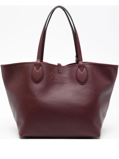 GUCCI Gucci Totissima Grained Leather Tote Bag