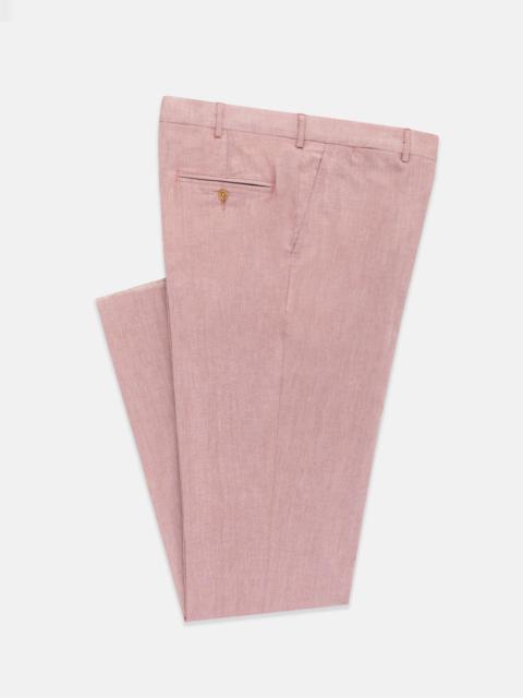 J. PRESS COTTON CHAMBRAY TROUSER