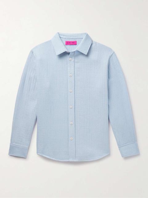 Drift Wool and Cotton-Blend Gauze Overshirt