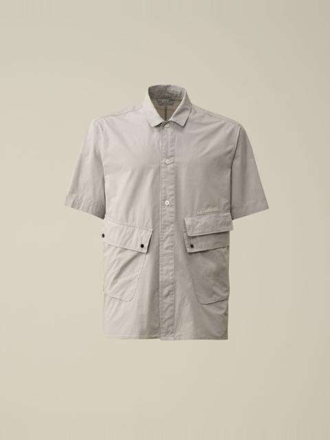 Cotton Popeline Pocket Shirt