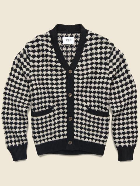Wax London Walker Cardigan - Bubble Knit