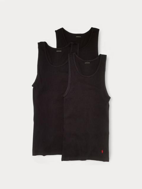 Polo Ralph Lauren Classic Fit Wicking Tank 3-Pack