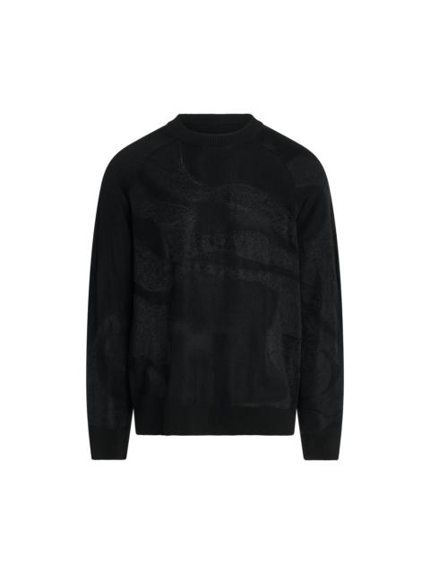 Y-3 Knitted Sweater in Black