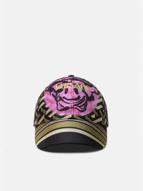 VERSACE Medusa Tag Logo Cap