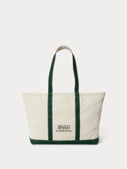 Polo Ralph Lauren Logo Canvas Medium Tote