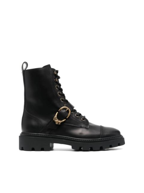 Tod's buckle-detail ankle boots