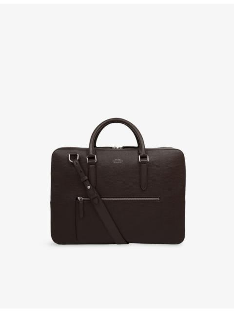 Smythson Ludlow Large Leather Briefcase