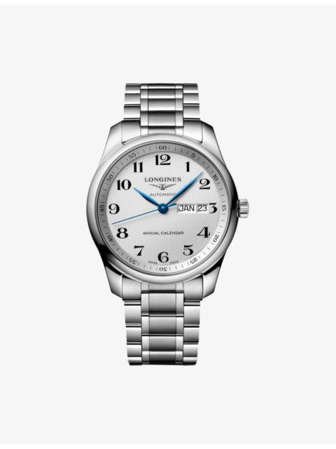 Longines L2.910.4.78.6 Master Collection Annual Calendar Stainless-Steel Automatic Watch