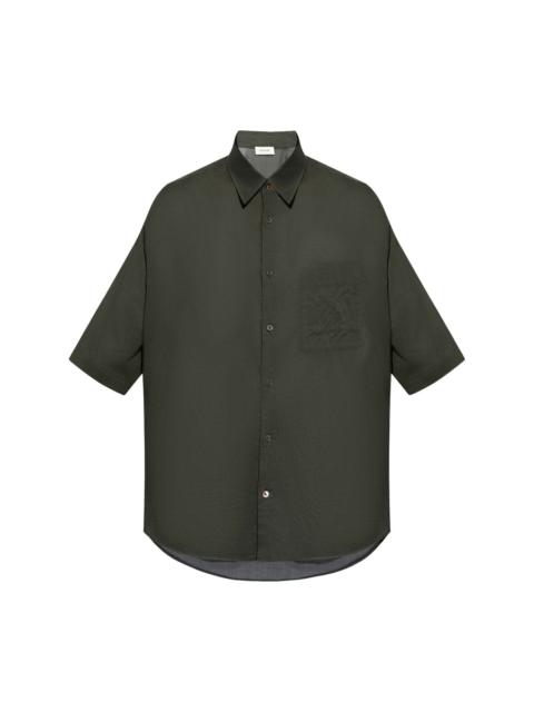 Lemaire double-pocket cotton shirt
