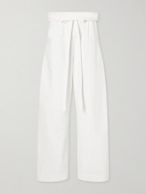 MATTEAU Fisherman Cotton-twill Pants
