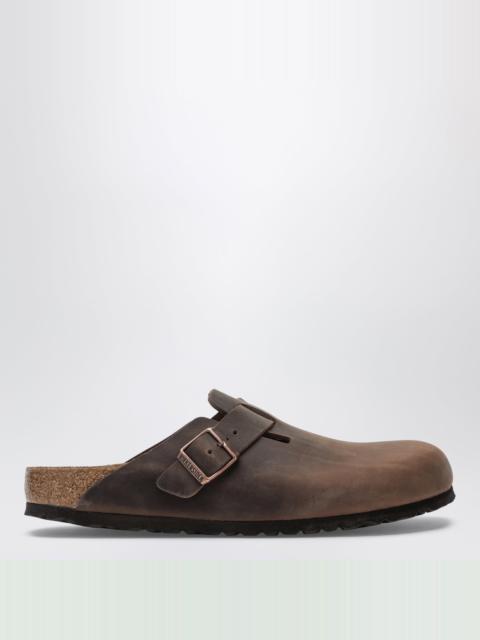 BIRKENSTOCK Habana oiled leather Boston clogs by Birkenstock